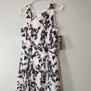 NWT RB Collection Floral Cotton Summer Dress Size 8